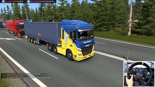 ETS2 TruckerMP  Cung Đường Tơ Lụa Bất Ổn Cùng Xe Đầu Kéo DAF [upl. by Sean]