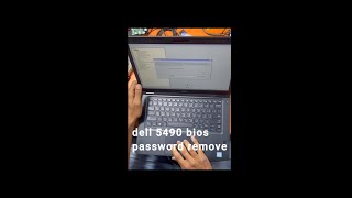 dell 5490 bios password reset or remove [upl. by Ayoras]