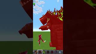 Tremorzila vs Deepling Warlock in Minecraft shorts Minecraft [upl. by Wade]