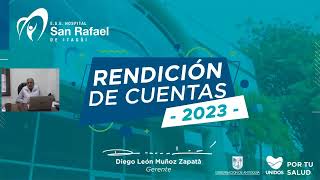 Rendición de Cuentas 2023 [upl. by Ulick]