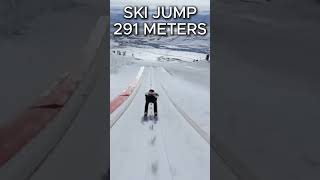 The Insane 291 Meter Ski Jump Record [upl. by Goldfinch]