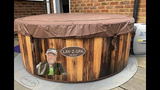 How to Deflate amp Store the LayZSpa Helsinki Airjet layzspa jacuzzi hottub fun educational [upl. by Pickett883]