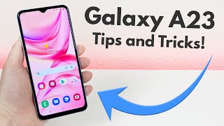 Samsung Galaxy A23  Tips and Tricks Hidden Features [upl. by Clothilde]