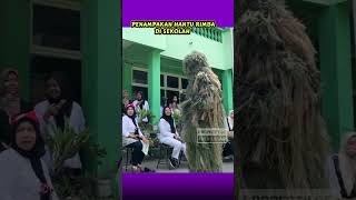 HANTU RIMBA MEMASUKI SEKOLAH shortvideo komando bravotni [upl. by Perlie687]