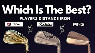 Which Irons Are Best  Titleist T200 vs Ping i525 vs Wilson D9 Forged  Players Distance Irons [upl. by Amelia]