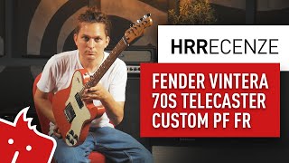 HRR Fender Vintera 70s Telecaster Custom PF FR [upl. by Airetak]