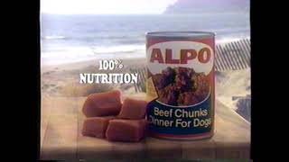 1987 Alpo Beef Chunks Dinner quotFather Son and Grandfatherquot TV Commercial [upl. by Yelnoc]