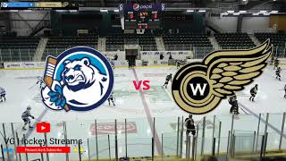 Winnipeg Ice vs Weyburn Gold Wings [upl. by Aicile]