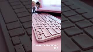 Logitech MX Keys Mini Wireless Keyboard in Rose Unboxing shorts [upl. by Sivra]