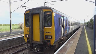 Northern Class 156 leaves Acklington 5522 [upl. by Naerb]