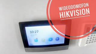 Podłączenie wideodomofonu Hikvision [upl. by Gilder492]