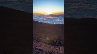 Sunset on Haleakala volcano [upl. by Lavery]