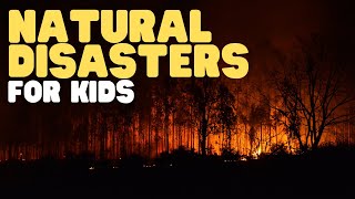 Natural Disasters for Kids  Learn about tornados hurricanes and more [upl. by Aivatahs]