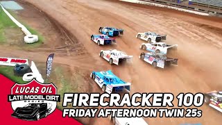 2023 Highlights  Firecracker 100  Night 1  Lernerville Speedway [upl. by Emixam]