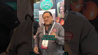 Pedersons Farms Mild Pickled Sausage Taste Test at Meat Conference 2023 [upl. by Ralli]