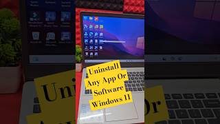 Uninstall Any App Or Software On Windows 11  Uninstall any app or software from laptop [upl. by Retloc16]