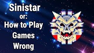 Sinistar or How to Play Games Wrong  Big Joel [upl. by Mulvihill]