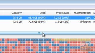 كيفية إلغاء التجزئة  Defragment لتسريع الجهاز [upl. by Jelena]