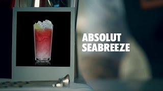 How to make an Absolut Seabreeze Cocktail  Recipe [upl. by Bale561]