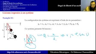 Cours de Vibrations Chapitre 2  Formalisme de Lagrange 3  Degré de Liberté [upl. by Reiser]