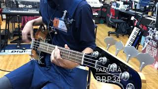 【ベース弾き比べ】YAMAHA「BBP34」 [upl. by Silera]