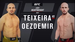 Ufc Glover Teixeira vs Volkan Oezdemir [upl. by Lsiel]