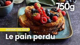 Recette du pain perdu  750g [upl. by Willock]