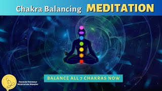 Meditation to BALANCE the 7 CHAKRAS  19 Minutes  Awaken Yourself [upl. by Lietman]