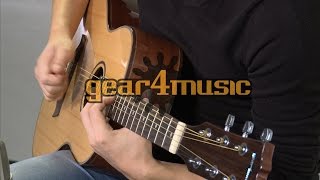 Parlour Guitar by Gear4music [upl. by Zerline148]