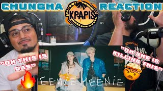 CHUNG HA 청하  EENIE MEENIE Feat Hongjoong of ATEEZ Official Music Video REACTION [upl. by Kristian]