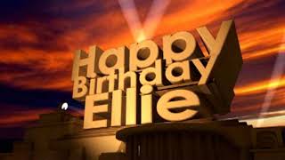 Happy Birthday Ellie [upl. by Nnairrek]