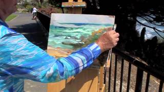 Paint Plein Air The Ocean with Marge Kinney [upl. by Ganiats820]