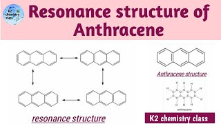 Resonance structure of anthraceneresonating structure of anthraceneresonance by khushboo yadav [upl. by Fabrienne362]