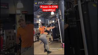 RESPEKTLOSE Frauen im Gym gym frauen dating date feminismus [upl. by Tayler]