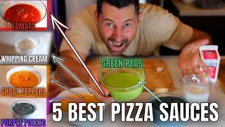 5 Best Pizza Sauces Easy amp Fast [upl. by Hterrag686]