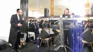 Arele Samet and Mayer Adler performing at a simcha at The Rose Castle in Williamsburg [upl. by Atilrak]