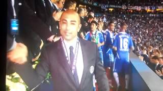 CHELSEA UCL WINNERS TROPHY LIFTING PRESENTATION UEFA CHAMPIONS LEAGUE FINAL 2012 [upl. by Erdnaek88]