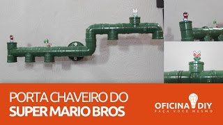 Porta Chaveiro Magnético do Mario Bros  Oficina DIY 03 [upl. by Way302]