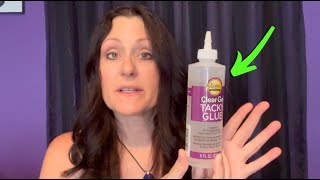 Aleens Clear Gel Tacky Glue Review [upl. by Rednasxela]