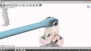 Fusion 360  Tutorial  Trebuchet  Swing Arm [upl. by Gnouhk]