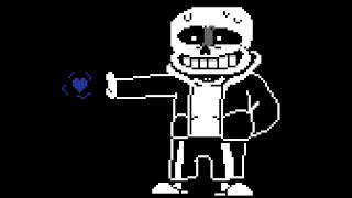 Undertale  Sans Fight No Hit [upl. by Clemmie]