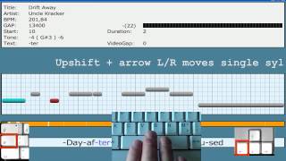 USDx Tutorial Song out of midi 22  finetuning txt fileUltrastar [upl. by Buddy]