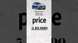 Hyundai Santro Sportz CNG On Road Price In India [upl. by Liamsi]