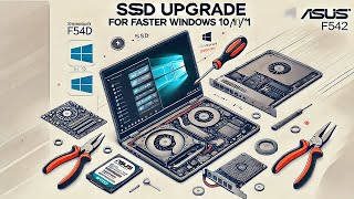 Upgrade SSD su ASUS F542 Boosta Prestazioni con Windows 1011 e NVMe [upl. by Atinuaj]