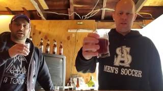 Review of allgrain home brews  Red Rye IPA and Black IPA recipes [upl. by Aihsotan711]