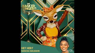 hert  Rhythm of the night  masked singer nederland season 5 [upl. by Rollin]