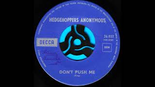 Dont push me Stereo  The Hedgehoppers Anonymous [upl. by Ardnasal]