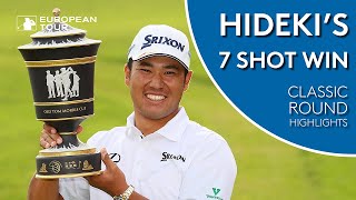 Matsuyamas SEVEN shot 2016 WGC win  Classic Round Highlights [upl. by Atul156]