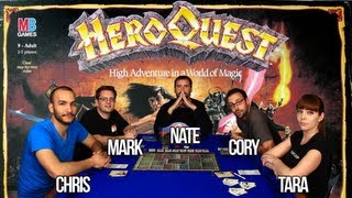 Lets Play Original HeroQuest  Board Game Play Through [upl. by Hansel801]