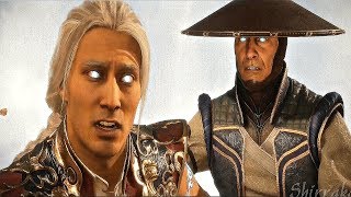 Mortal Kombat 11 Aftermath  Fujin Vs Raiden amp Fujin Wields Crown [upl. by Camilo]